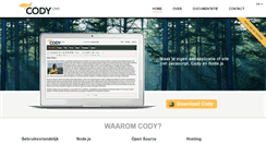 Desktop Screenshot of cody-cms.org